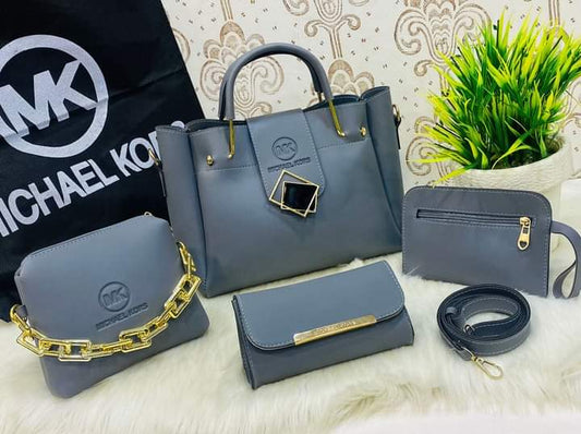 4 PCs women premium quality bags set t4trendz