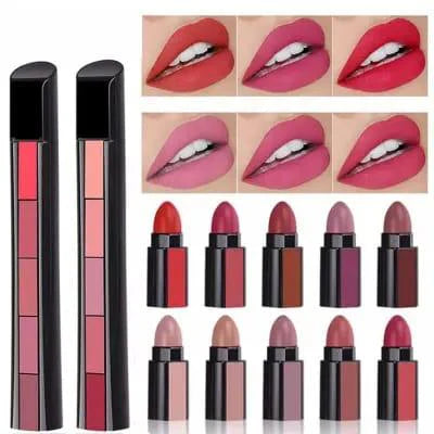 Matte Finish Nude Edition Lipstick pack of 10